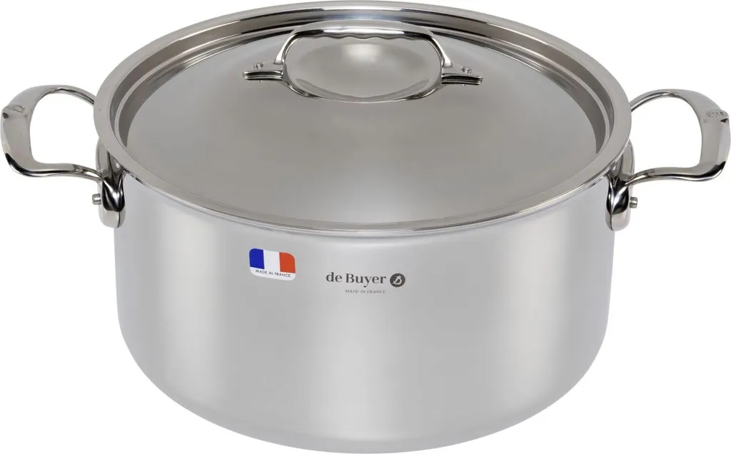 De Buyer Affinity Bratentopf Edelstahl Mit Deckel 28 Cm 3 De Buyer Affinity Bratentopf Edelstahl Mit Deckel 28 Cm