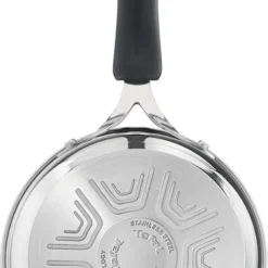 Tefal G7155S14 Cook&Cool Edelstahl Topfset 5-teilig Mit Glasdeckel Inkl. 28 Cm Bratpfanne Mit ThermoSpot, Für Alle Herdarten -Angebote Gourmet Kueche Store 81318d52a2519b159a944224e3015a3b