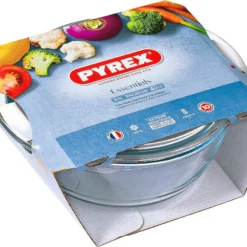 Pyrex ESSENTIAL Kasserolle Rund Mit Deckel 1,6 + 0,5l -Angebote Gourmet Kueche Store 8190ea362c759f2ca2eed01cb607fe5a