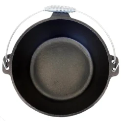 Dutch Oven | Feuertopf Qt 4.5 Ohne Füße Aus Gusseisen - Camping Bräter BBQ -Angebote Gourmet Kueche Store 820999f44a91031e215d49fa96278246