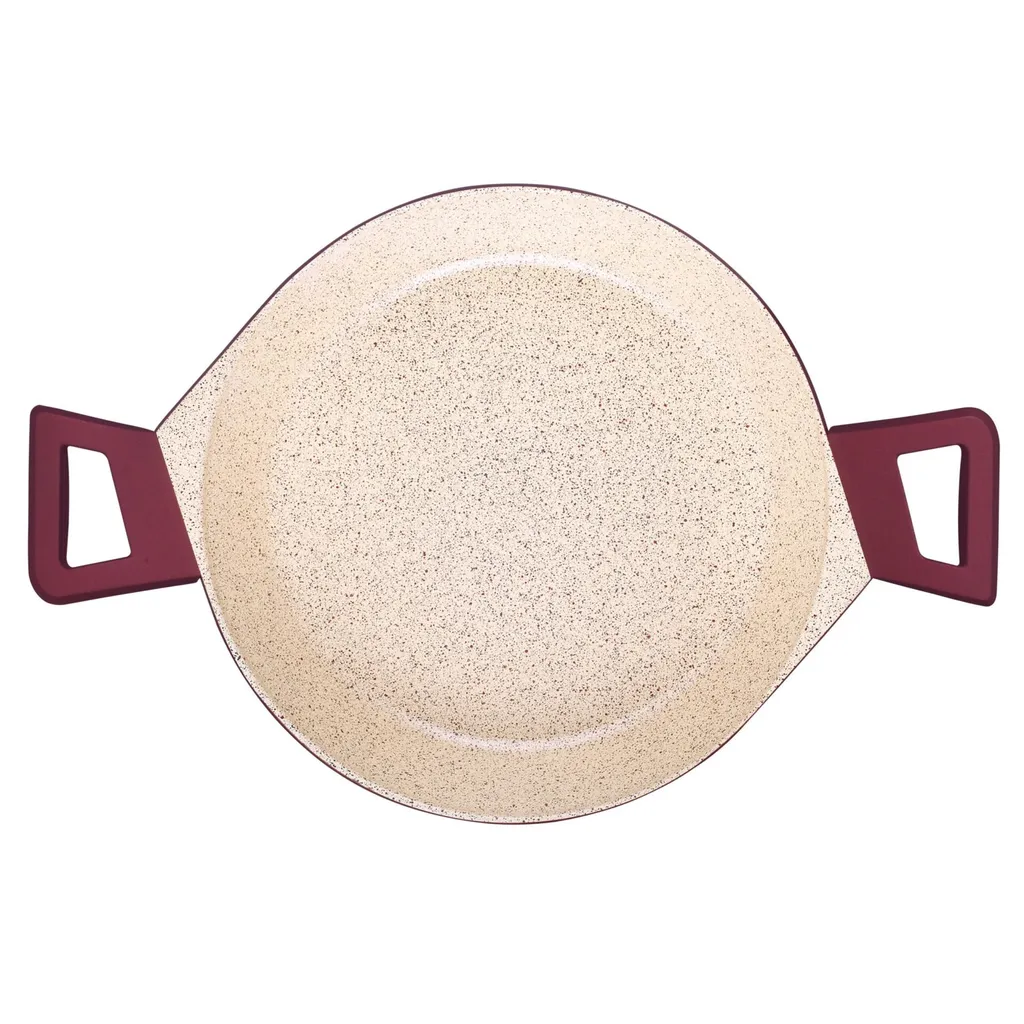 Dorsch Topf Mit Glasdeckel 24cm 4L Rotbraun 5 Dorsch Topf Mit Glasdeckel 24cm 4L Rotbraun – Bild 3