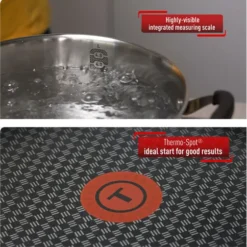 Tefal G7155S14 Cook&Cool Edelstahl Topfset 5-teilig Mit Glasdeckel Inkl. 28 Cm Bratpfanne Mit ThermoSpot, Für Alle Herdarten -Angebote Gourmet Kueche Store 8718758feb9318f5f291ad6485322533