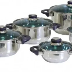 Kochtopf-Set Karin Edelstahl 6-teilig -Angebote Gourmet Kueche Store 888c966634ebe1375b5daf32310272a5