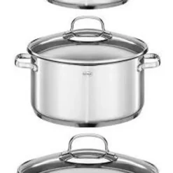 Rösle RÖSLE ELEGANCE Topfset 4-tlg., 3 Hochwertige Töpfe Und 1 Stielkasserolle Im Set -Angebote Gourmet Kueche Store 96449aa41cd0638a326d791903c165ce
