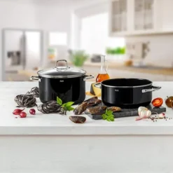 Silit Elegance Line Stielkasserolle 16 Cm, Ohne Deckel, Schmortopf 1,3l, Induktion Kochtopf Klein, Silargan Funktionskeramik -Angebote Gourmet Kueche Store 9a26a9ddc7d6fb21c9fa86ebc2b671c2