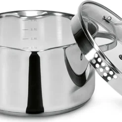 Krüger Kochtopf Aus Rostfreiem Edelstahl Fassung 3000ml 20cm -Angebote Gourmet Kueche Store 9c629690706c356d54d3a0a3cac97871