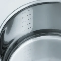 GSW Kochtopf-Set Alara 14 Tlg., Edelstahl Rostfrei 18/8, Glas, Bratentopf Mit Glasdeckel ø Ca. 20 X H 11,0cm / Fleischtopf Mit Glasdeckel ø Ca. 16 X H 10,0cm / ø Ca. 20 X H 12,0cm / ø Ca. 24 X H 14,0cm / Bratpfanne Mit Glasdeckel ø Ca. 24 X H 6,0cm / Servierpfanne ø Ca. 28 X H 7,0cm / Stielkasserolle ø Ca. 16 X H 8,0cm / Milchtopf ø Ca. 14 X H 12,5cm / Dämpfeinsatz Ca. 20 X H 10,0cm