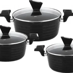 CS Kochsysteme Kochgeschirr/Kochtopfset 6-teilig MONHEIM Antihaftbeschichtet -Angebote Gourmet Kueche Store a09cca42bceaf06181731e0b4d27606a