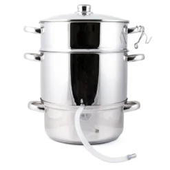 Grafner® XXL Edelstahl Dampfentsafter 8 Liter Mit Schlauch + Klemme Fruchtentsafter 15 Grafner® XXL Edelstahl Dampfentsafter 8 Liter Mit Schlauch + Klemme Fruchtentsafter -Angebote Gourmet Kueche Store a0df3df7c1586b85a24292f32428ddab