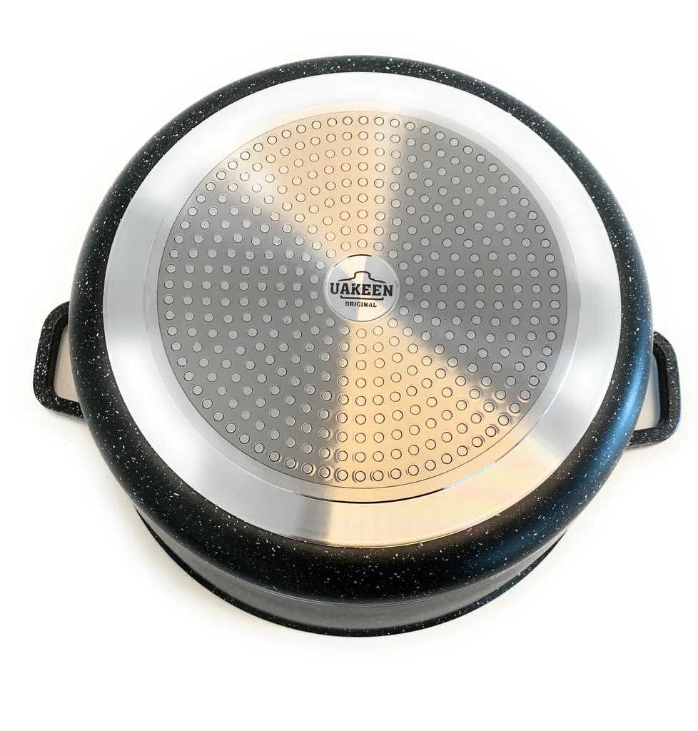 Vakeen Topf Induktion 27L 44cm Schwarz 5 Vakeen Topf Induktion 27L 44cm Schwarz – Bild 3