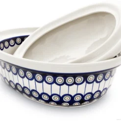 Original Bunzlauer Keramik Bräter Mit Deckel V=2,2 Liter B=25,5cm L=31,8cm H=19,2cm Design 8 -Angebote Gourmet Kueche Store a4cf158f0fe9c82eb8b8243ae98bafa4