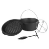Mucola Gusseisen Feuertopf Gusstopf Inkl. Deckelgriff 2in1 Kochtopf & Pfanne 9,0L Dutch Oven Potjie Camping Kochgeschirr 1 Mucola Gusseisen Feuertopf Gusstopf Inkl. Deckelgriff 2in1 Kochtopf & Pfanne 9,0L Dutch Oven Potjie Camping Kochgeschirr -Angebote Gourmet Kueche Store aab733dc782379ad1b886accb12e3956