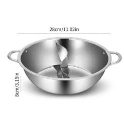 Universaltopf Hot Pot Topf Suppentopf Doppelseitig, Suppen Kochgeschirr, Zwei Geschmack 28*8cm 13 Universaltopf Hot Pot Topf Suppentopf Doppelseitig, Suppen Kochgeschirr, Zwei Geschmack 28*8cm -Angebote Gourmet Kueche Store ab3ab722a81f88e4c19f067dceed9b70
