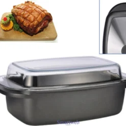 Aluguss Bräter Mit Deckel Backofengeeignet Bis 180 °C Gänsebräter In 5,6 Liter -Angebote Gourmet Kueche Store ab9727b964f2bf59a1ff88a0d22d3333