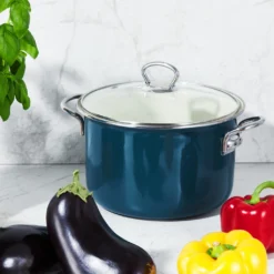 Kochtopf PLUS 22 Cm Emaliert Türkis EMALIA OLKUSZ 10 Kochtopf PLUS 22 Cm Emaliert Türkis EMALIA OLKUSZ -Angebote Gourmet Kueche Store ad11c63414b94a76c57f641411a35b58