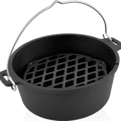 BBQ-Toro Gusseisen Stapelrost Ø 22 Cm | Einsatz Für 4.5 QT Dutch Oven -Angebote Gourmet Kueche Store ad6b57e3beddce47bfbe96725d6856e0