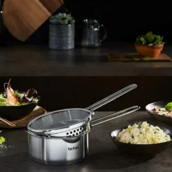 Tefal NORDICA Topfset Edelstahl 6-teilig H852S3 + DUETTO Bratpfanne °20cm 12 Tefal NORDICA Topfset Edelstahl 6-teilig H852S3 + DUETTO Bratpfanne °20cm -Angebote Gourmet Kueche Store b8b423f1046a760a1bbfe55a85aab752