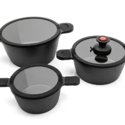 Karcher Topfset Toni Aus Aluguss – Induktionstöpfe Mit Glasdeckel Und Praktischem Sauggriff – 7-teilig