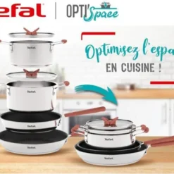 TEFAL G720S604 6-teiliges Stapelbares Kochgeschirrset OPTI'SPACE - Edelstahl - Alle Kochfelder Inklusive Induktion 11 TEFAL G720S604 6-teiliges Stapelbares Kochgeschirrset OPTI'SPACE - Edelstahl - Alle Kochfelder Inklusive Induktion -Angebote Gourmet Kueche Store bc01a96693985318efa85da1887a3f3c