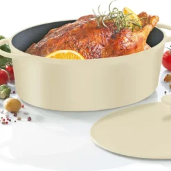 Karl Krüger 95034 Gusseisen Gansbräter Savanna Mit Deckel, 34 Cm -Angebote Gourmet Kueche Store bed52f9de5357fb9771ba7e674af2af7