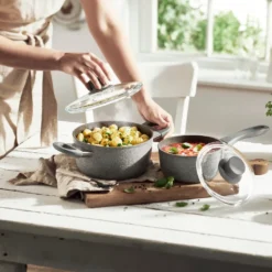 BALLARINI 75002-938-0, 2 L, Rund, Grau, Aluminium, Grau, Gas, Induktion 15 BALLARINI 75002-938-0, 2 L, Rund, Grau, Aluminium, Grau, Gas, Induktion -Angebote Gourmet Kueche Store c1a992cd2db6acd4c85ee2739a86727b