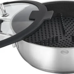 Rösle Schmorpfanne/Dampfgarer Mit Deckel Ø 28cm Silence Pro -Angebote Gourmet Kueche Store c61d1650175b7d3df9f4cc714f3fa8f0