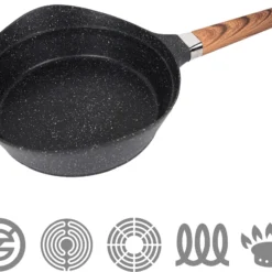 Fiora Topfset 19 Teilig Antihaftbeschichtung Aluguss Induktion Für Alle Herdarten Spülmaschinengeeignet Kochtöpfe Mit Pfannen -Angebote Gourmet Kueche Store c99c5524b9fb5d55fc9b023dbe3807f1