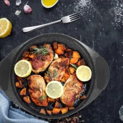 Fiora Topfset 19 Teilig Antihaftbeschichtung Aluguss Induktion Für Alle Herdarten Spülmaschinengeeignet Kochtöpfe Mit Pfannen -Angebote Gourmet Kueche Store cc1fa0f0b500bc0f4db767b1070228e6