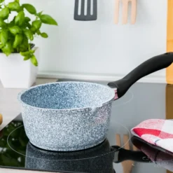 Graue Töpfe Und Kasserolle Mit Marmorbeschichtung -Angebote Gourmet Kueche Store d1f6063516e3bcede18993989d1c48dc