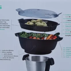 IKOHS Dampfgaraufsatz Für Chefbot Compact -Angebote Gourmet Kueche Store d381b554dd18a70e0436bb25a86845c5