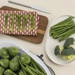 H.Koenig Elektro-Dampfgarer Ohne BPA 12 Liter, 3 Herausnehmbare Behälter, 1000 W, Timer Bis Zu 60 Minuten VAP12, Kunststoff, Metall, Single -Angebote Gourmet Kueche Store d4182427c49f0b66a41e58fdd1a77ea6