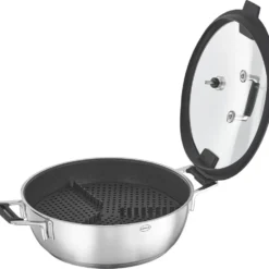 Rösle Schmorpfanne/Dampfgarer Mit Deckel Ø 28cm Silence Pro -Angebote Gourmet Kueche Store d8ca241333bf5241d9630251a23c80eb