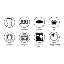 Maison & Kitchen - Kochtopfset - Pfannenset 13-teilig - Edelstahl - Kochgeschirr Set Mit Glasdeckel - Induktionsgeeignet - Stielpfanne / Bratpfanne - PFAS-frei -Angebote Gourmet Kueche Store d944f60cd60223b423460fb16276c07f