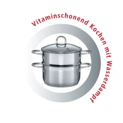 GSW Kochtopf-Set Alara 14 Tlg., Edelstahl Rostfrei 18/8, Glas, Bratentopf Mit Glasdeckel ø Ca. 20 X H 11,0cm / Fleischtopf Mit Glasdeckel ø Ca. 16 X H 10,0cm / ø Ca. 20 X H 12,0cm / ø Ca. 24 X H 14,0cm / Bratpfanne Mit Glasdeckel ø Ca. 24 X H 6,0cm / Servierpfanne ø Ca. 28 X H 7,0cm / Stielkasserolle ø Ca. 16 X H 8,0cm / Milchtopf ø Ca. 14 X H 12,5cm / Dämpfeinsatz Ca. 20 X H 10,0cm 12 GSW Kochtopf-Set Alara 14 Tlg., Edelstahl Rostfrei 18/8, Glas, Bratentopf Mit Glasdeckel ø Ca. 20 X H 11,0cm / Fleischtopf Mit Glasdeckel ø Ca. 16 X H 10,0cm / ø Ca. 20 X H 12,0cm / ø Ca. 24 X H 14,0cm / Bratpfanne Mit Glasdeckel ø Ca. 24 X H 6,0cm / Servierpfanne ø Ca. 28 X H 7,0cm / Stielkasserolle ø Ca. 16 X H 8,0cm / Milchtopf ø Ca. 14 X H 12,5cm / Dämpfeinsatz Ca. 20 X H 10,0cm -Angebote Gourmet Kueche Store da0ecdfd6d068b26a26fe38ac1af6f2e