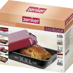 Zenker XXL-Bräter Mit Deckel, Schwarz/Rot, 7200 -Angebote Gourmet Kueche Store dfbf59edef0cd174d6d10fce341bde3d