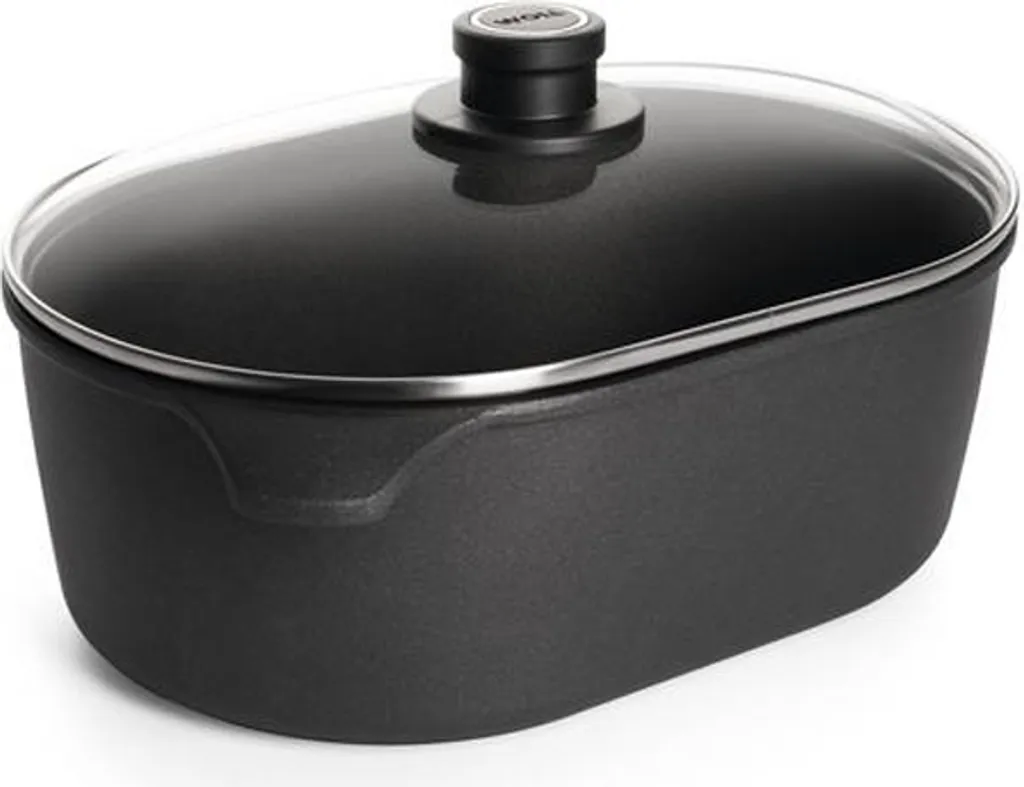 WOLL NOWO-Gussbräter Induktion Jumbo 40x27cm 13h 10,5l, Inkl. Sicherheitsglasd. 7 WOLL NOWO-Gussbräter Induktion Jumbo 40x27cm 13h 10,5l, Inkl. Sicherheitsglasd. – Bild 5