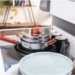 TEFAL G720S604 6-teiliges Stapelbares Kochgeschirrset OPTI'SPACE - Edelstahl - Alle Kochfelder Inklusive Induktion 10 TEFAL G720S604 6-teiliges Stapelbares Kochgeschirrset OPTI'SPACE - Edelstahl - Alle Kochfelder Inklusive Induktion -Angebote Gourmet Kueche Store e0c080ed9d092460d0e80219ab26d9b1