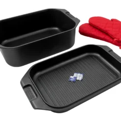 Karcher Bräter 2in1 (Aluguss, 8,7 Liter, Induktion, Inkl. Deckel Und Topfhandschuhen) Schwarz -Angebote Gourmet Kueche Store e1569b466312e009c652b5c321079e25