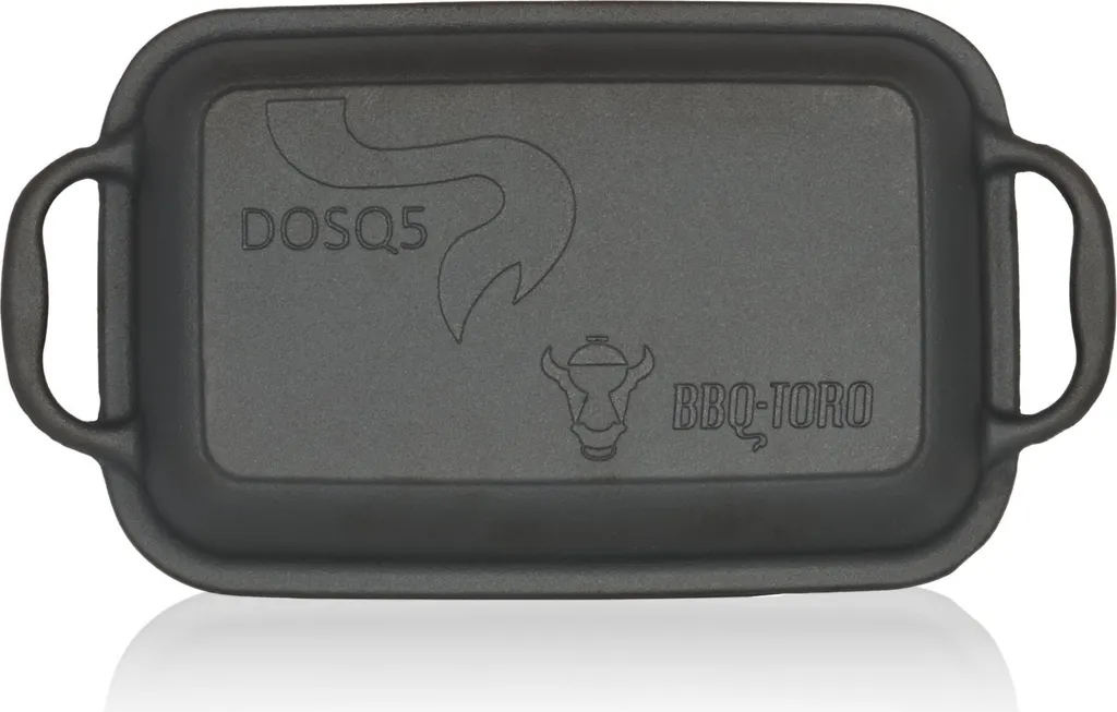 BBQ-Toro Gusseiserner Bräter Mit Deckel 4,5 Liter | 2in1 Gusseisenpfanne + Schmortopf, Gussbräter 7 BBQ-Toro Gusseiserner Bräter Mit Deckel 4,5 Liter | 2in1 Gusseisenpfanne + Schmortopf, Gussbräter – Bild 5