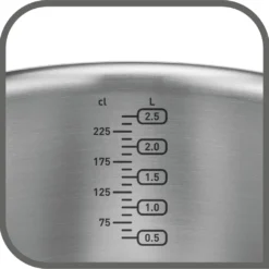 Tefal Virtuoso Topfset, 7-Teilig, Edelstahl - 7-Teiliges Set Aus 1x Stielkasserolle 16cm, 3x Kochtöpfen 16/20/24cm + 3x Deckel -Angebote Gourmet Kueche Store e83d3cb9787b64b424015f44bf4da30e