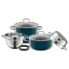 Silit Compact Topf-Set, 4-teilig, Petrol 2 Silit Compact Topf-Set, 4-teilig, Petrol -Angebote Gourmet Kueche Store e86aa98fb295452e042da49027baeb7f
