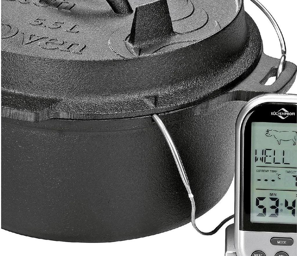 Küchenprofi Dutch Oven 5,5 L, 30 Cm BBQ 306501030 6 Küchenprofi Dutch Oven 5,5 L, 30 Cm BBQ 306501030 – Bild 4