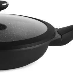 Schwarze Töpfe INDUKTION GLASDECKEL Kochtopf Topfset Keramik Und Pfanne -Angebote Gourmet Kueche Store ed89ee18ea302f79916147acdf07c8eb