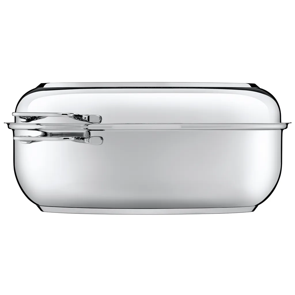 Silit Bräter, Oval, 38x26x12,2 Cm, 8,5 L, Induktionsdeckel, Edelstahl Induktion, Backofenfest 4 Silit Bräter, Oval, 38x26x12,2 Cm, 8,5 L, Induktionsdeckel, Edelstahl Induktion, Backofenfest – Bild 2