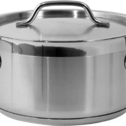 YATO Kochtopf Mit Deckel 20x10,5 3,3L Gastronomie Qualität Edelstahl Topf Gastro Induktion -Angebote Gourmet Kueche Store f0fbf2581d414a6f5e24e99b9e345999