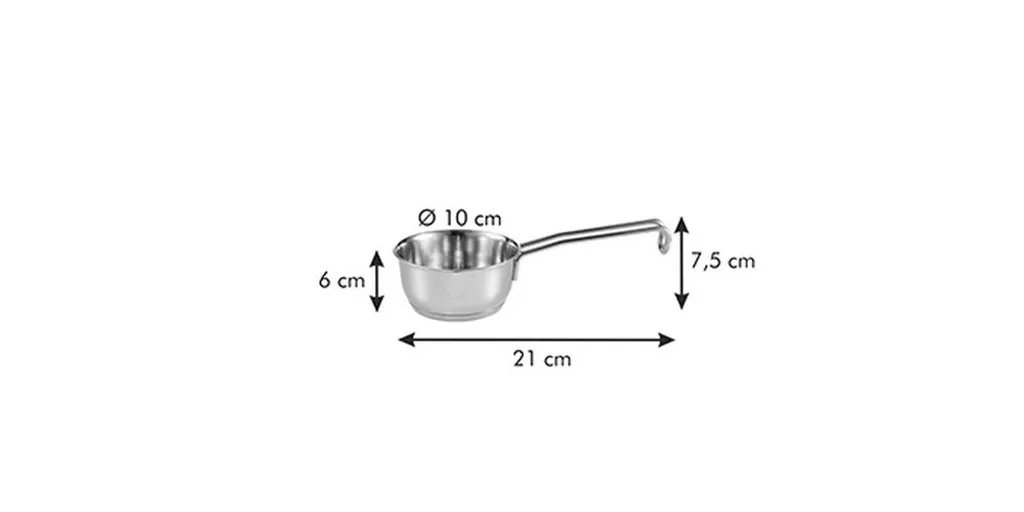 Stielkasserolle GrandCHEF ø 10 Cm, 0,25 L 3 Stielkasserolle GrandCHEF ø 10 Cm, 0,25 L