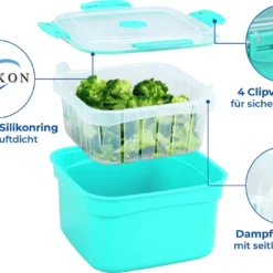 Wenko Mikrowellen-Dampfgarer 2 Liter -Angebote Gourmet Kueche Store f89bfab9ac464e0f5a7b66b1962cd266