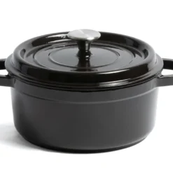 Angebote Gourmet Kueche Store 5 Blackwell Kasserolle Gusseisen Schwarz ø 24 Cm / 4,2 Liter